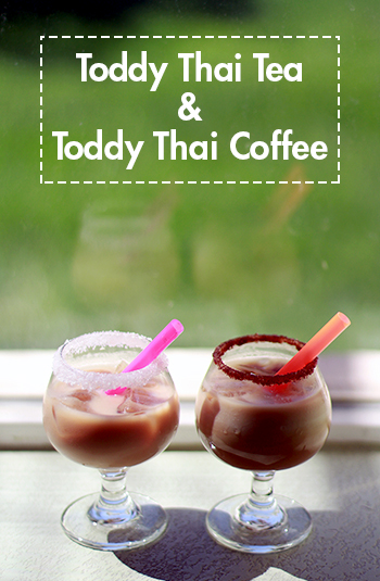Toddy Cold Brew Thai Tea and Toddy Cold Brew Thai Coffee