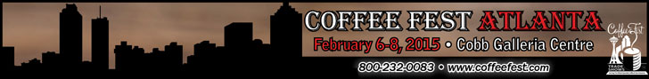 Coffee Fest Atlanta at the Cobb Galleria Centre - February 6-8, 2015