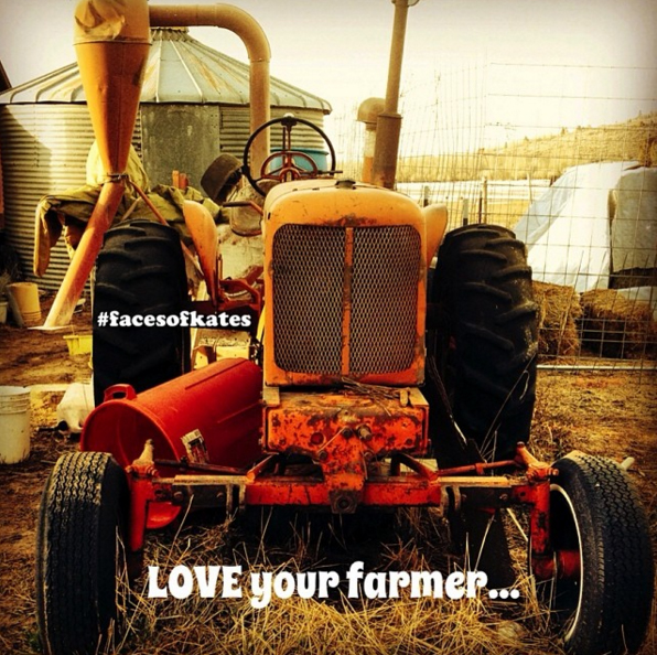 #Facesofkates - 'Love your Farmer...'