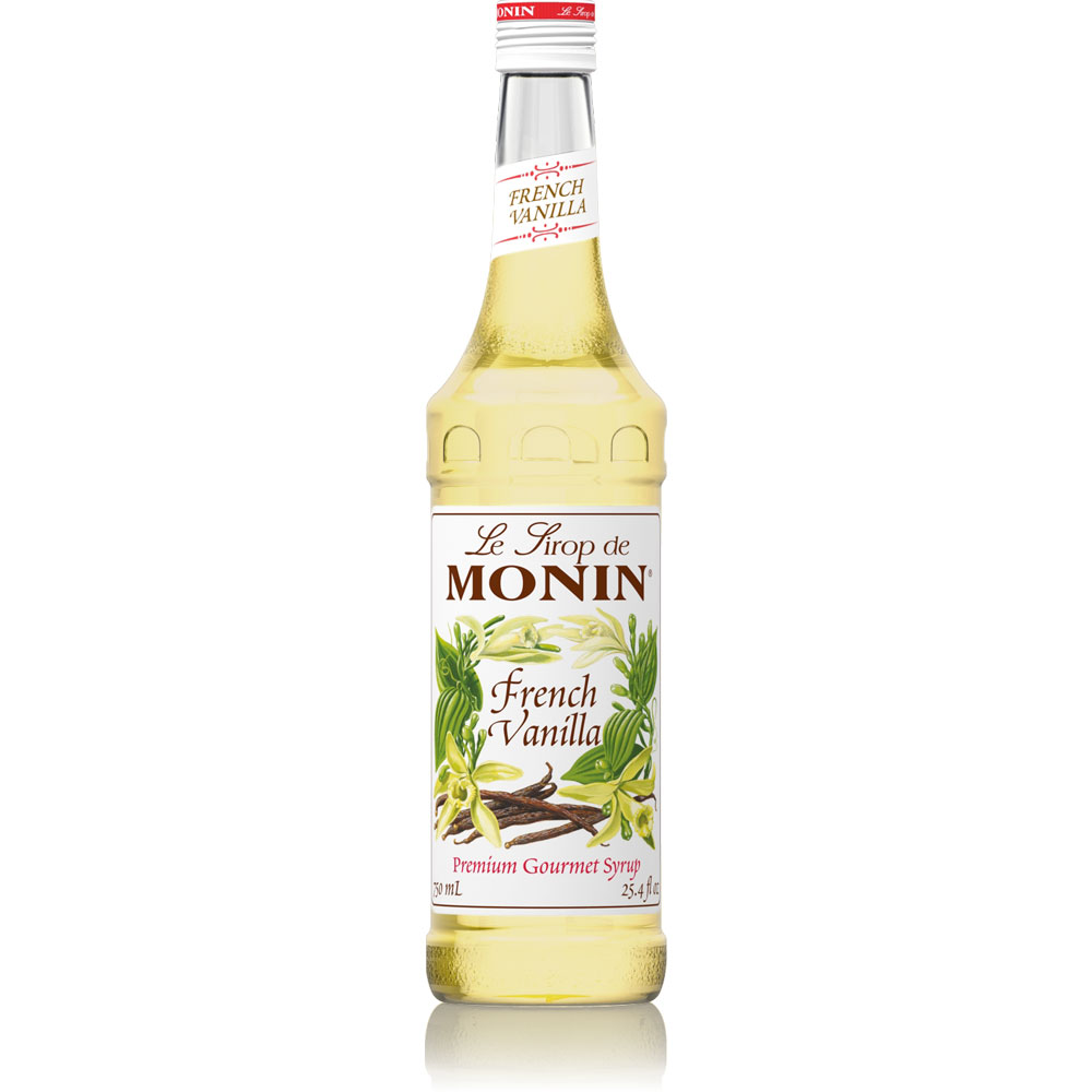 Monin French Vanilla Syrup - 750 ml Bottle(s), 1 Liter Bottle(s ...