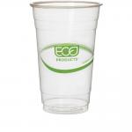Eco-Products Renewable & Compostable 20 oz. PLA Cold Cup with GreenStripe®