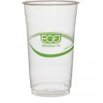 Eco-Products Renewable & Compostable 24 oz. PLA Cold Cup with GreenStripe®