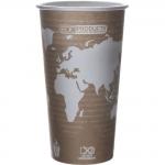 Eco-Products Renewable & Compostable World Art™ 20 oz. Hot Cup