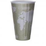 Eco-Products Insulated Compostable World Art™ 16 oz. Hot Cup